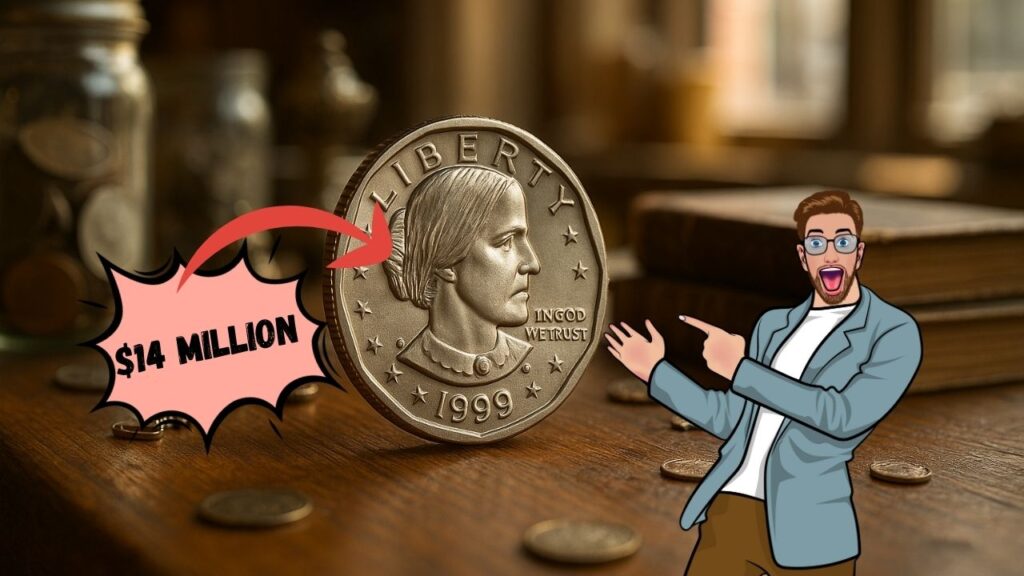 $14 Million Sale: Rare 1999 Susan B. Anthony Dollar Coin Discovered in Thrift Store